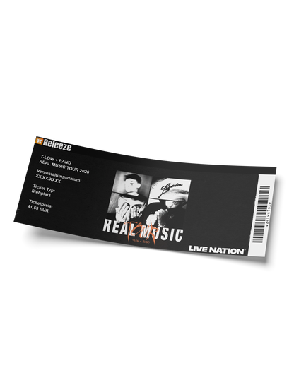 REAL MUSIC - CD + TICKET BUNDLE - München