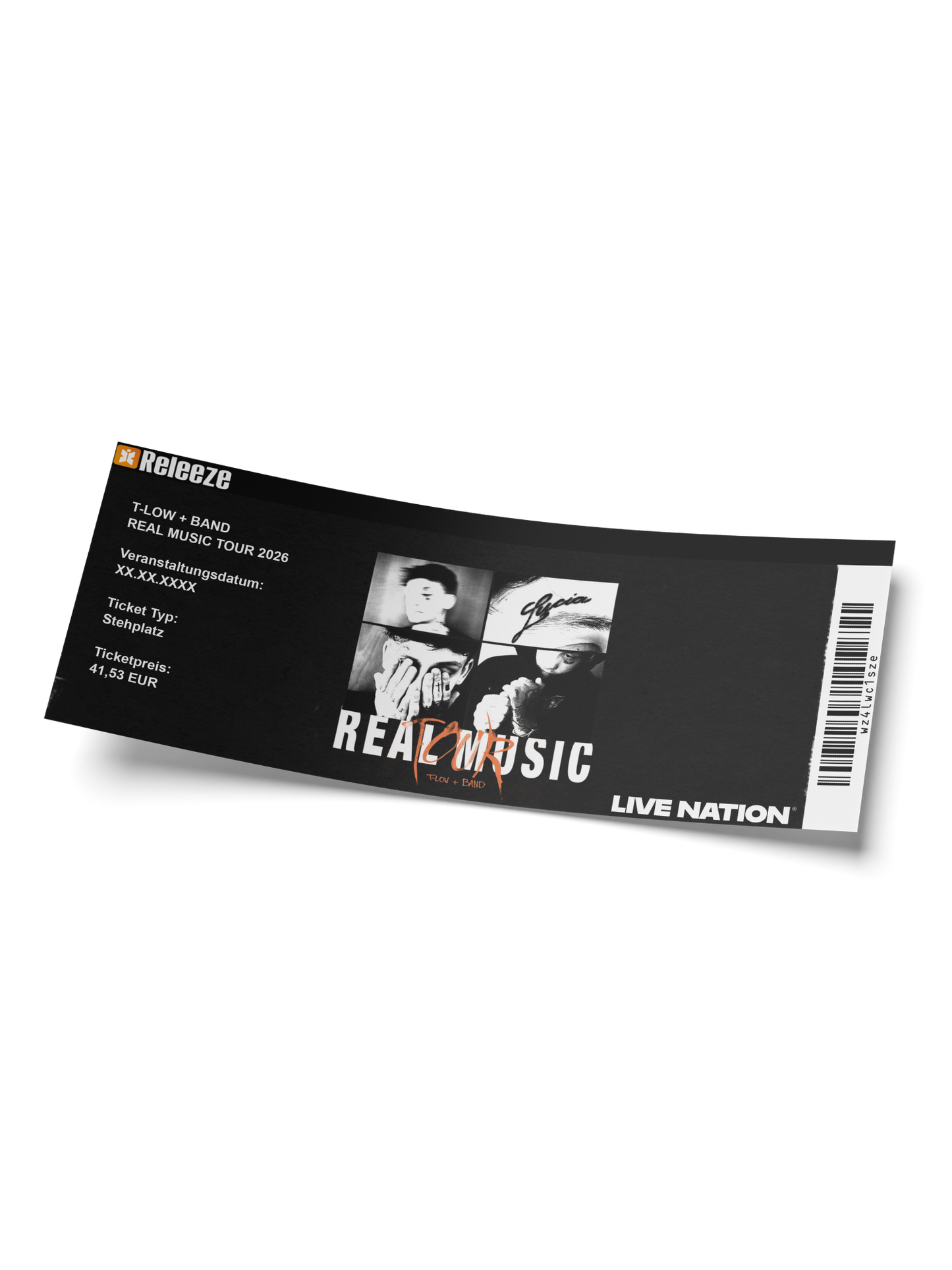 REAL MUSIC - CD + TICKET BUNDLE - München
