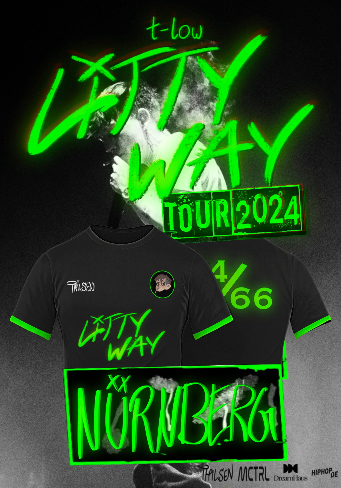 E-Ticket & Trikot Bundle - t-low Litty Way Tour 2024 Nürnberg